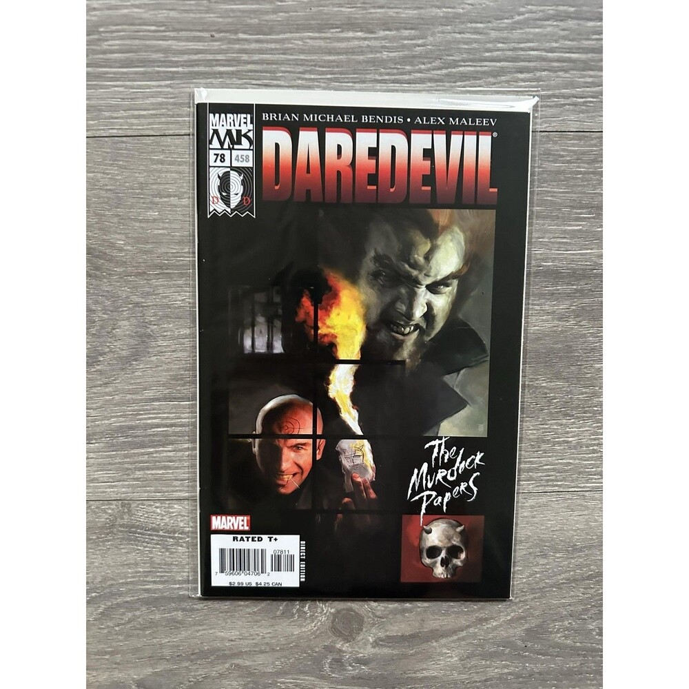 Marvel Daredevil #78 Color Single Issue Comic Brian Michael Bendis Alex Maleev